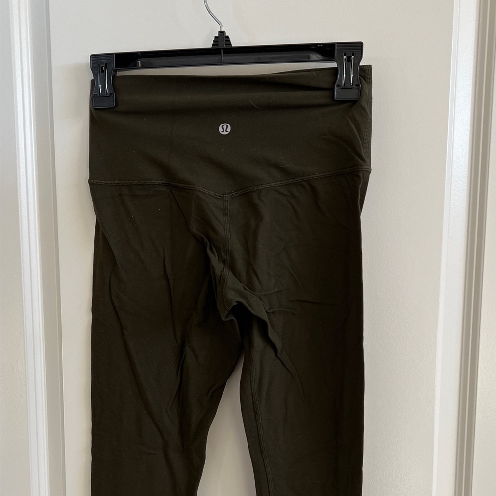 lululemon athletica Olive Green Leggings